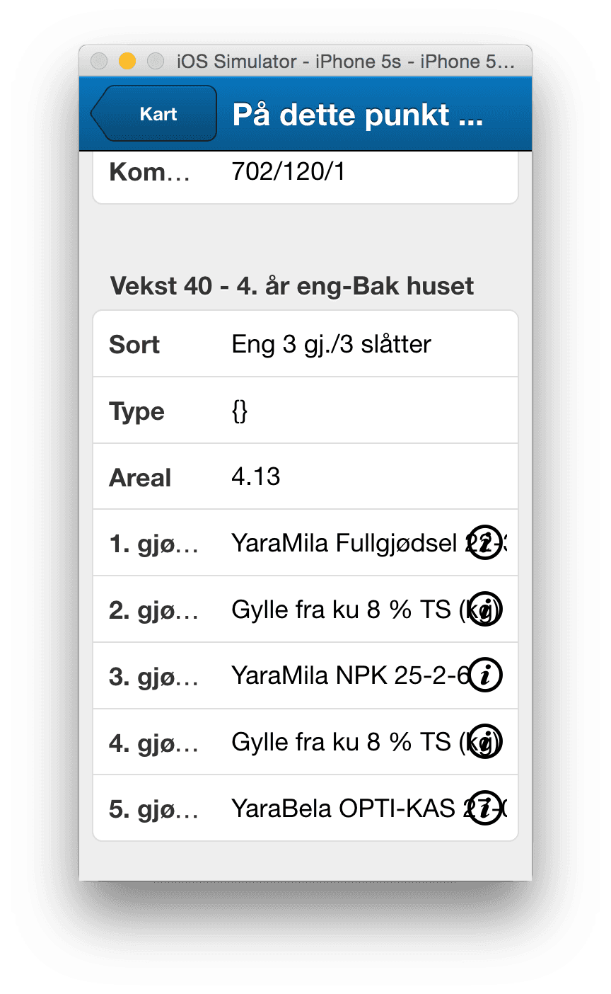 Jordplan for mobil 0.9.0