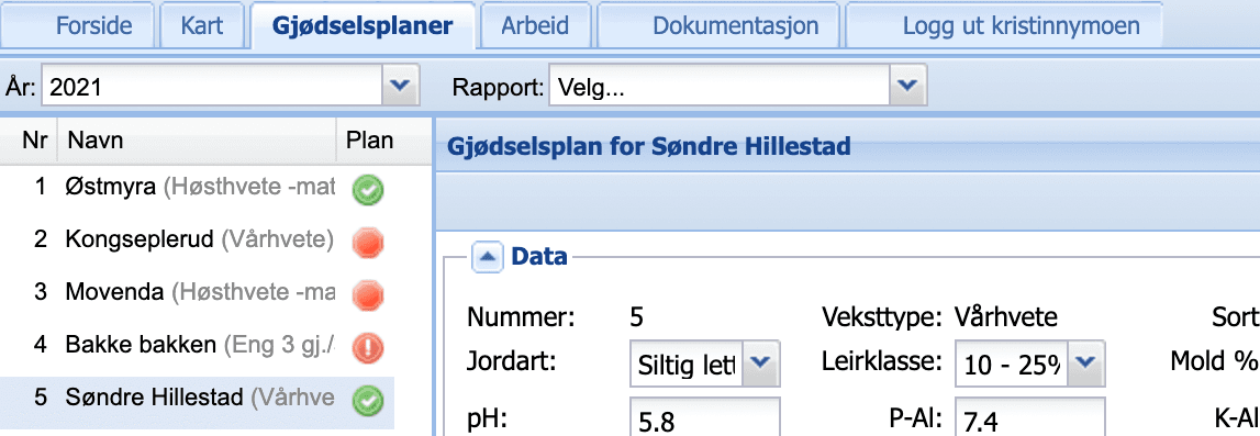 gjødselplan